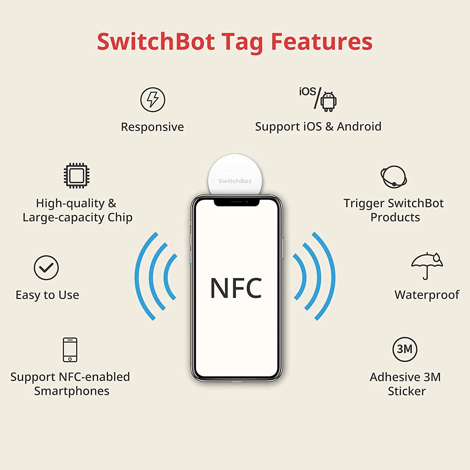  SwitchBot Tag: Simple and Fun Control