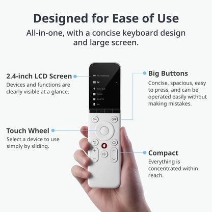 SwitchBot Universal Remote allows you to control any switchbot devices